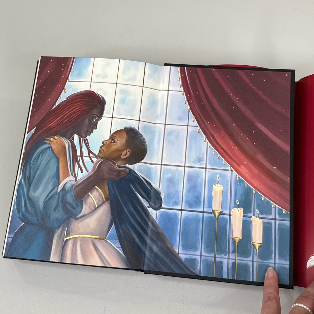 WHERE SHADOWS MEET (By Patrice Caldwell) Fairyloot Edition Hardcover - Picture 7 of 12